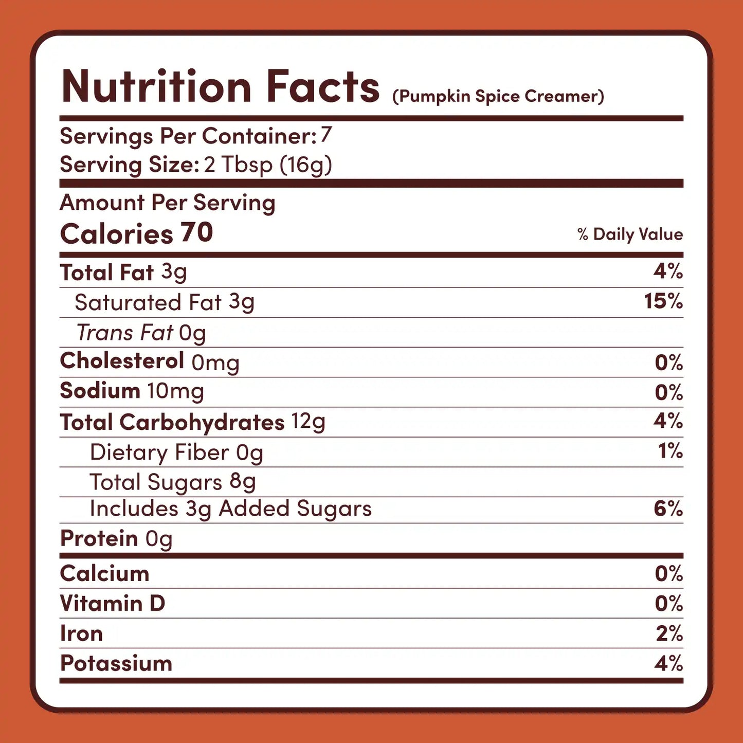Pumpkin Spice Superfood Creamer Add-On (SPECIAL PRICING)