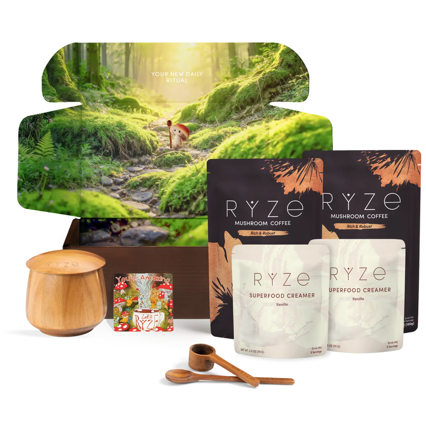 Ryze Dark Roast Ritual Set 3 Month Plan